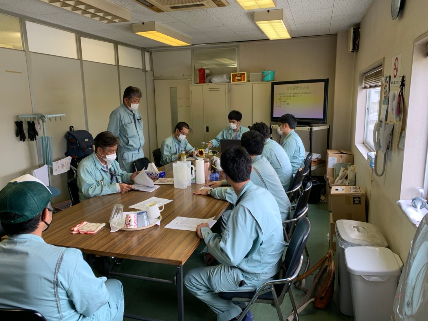 本社防災部、安全大会開催しました。